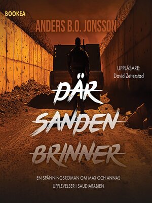 cover image of Där sanden brinner
